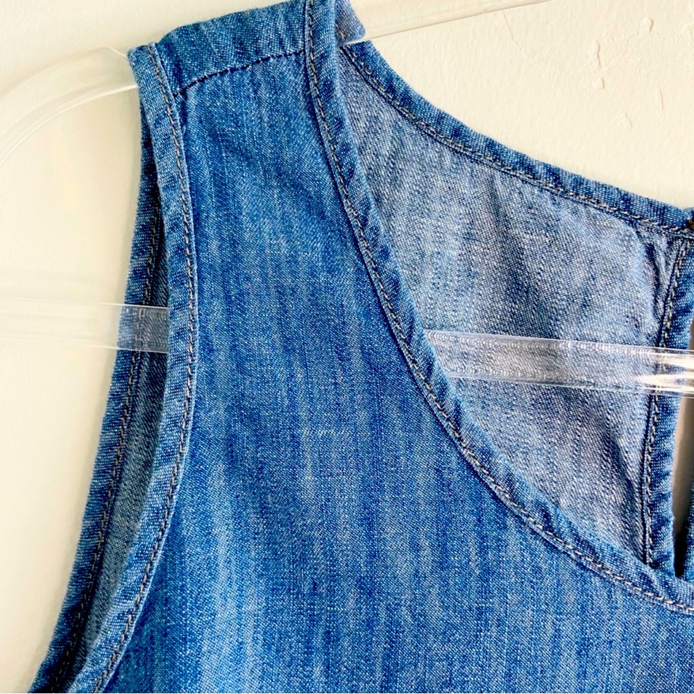 Universal Thread Light Blue Denim Tank Top - Picture 8 of 10